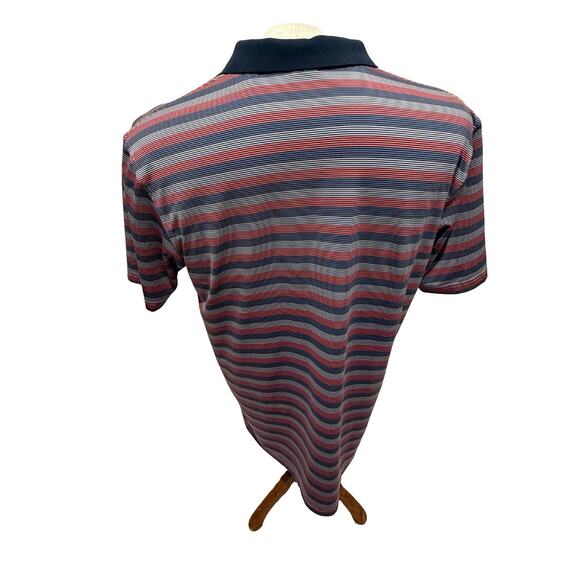 Dunning Golf PGA Championship 2022 Southern Hills Polo Shirt M Stripe - Picture 4 of 6
